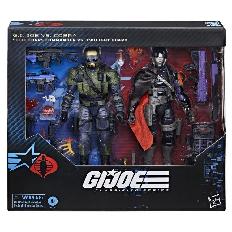 GI Joe Classified Series Steel Corps Commander Vs. Twilight Guard
