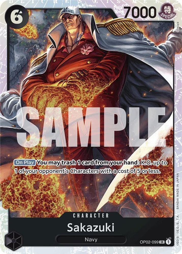 One Piece Trading Card Game Premium Booster Single Card Super Rare
