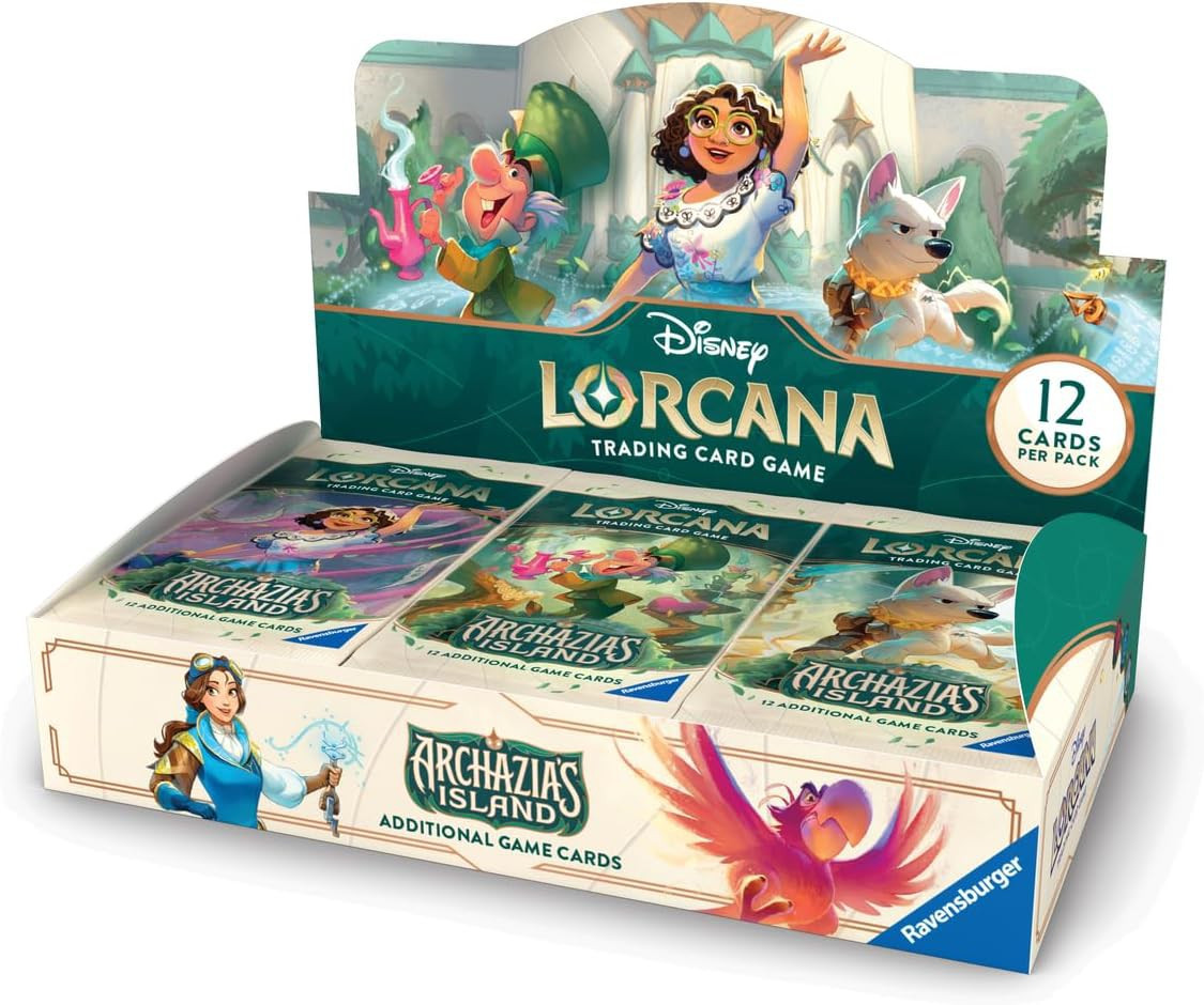 Disney Lorcana Trading Card Game Archazias Island Booster Box 24