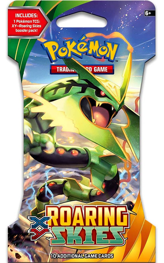 roaring skies booster box case Pokmon Sleeved Pack XY: Roaring Skies Booster Boxes