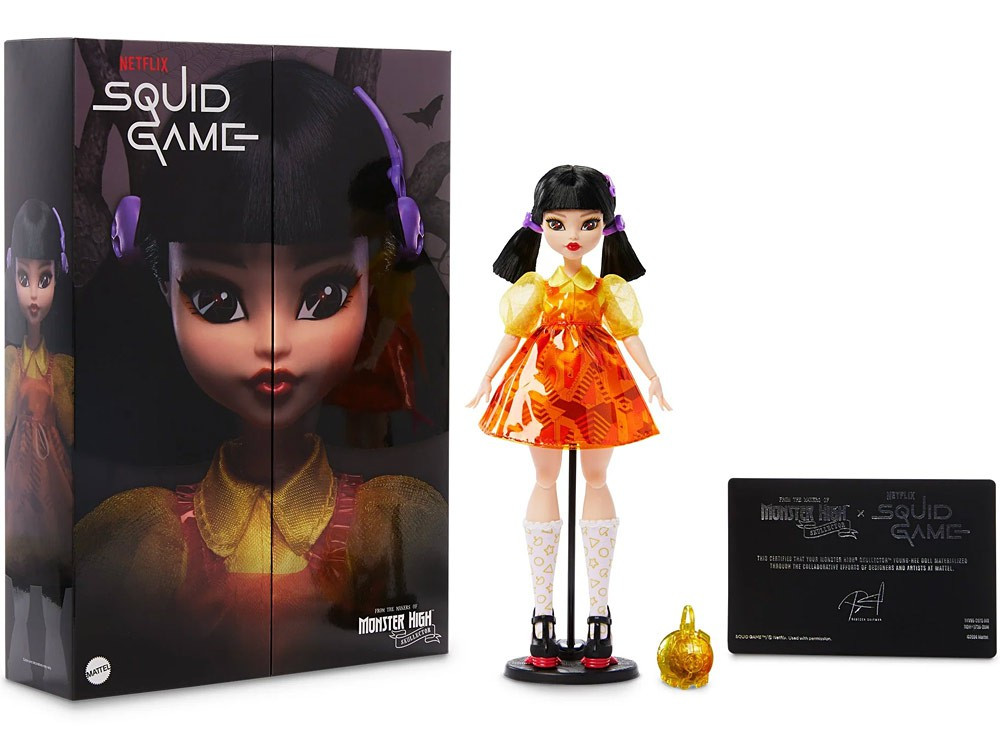 Squid Game Young-Hee Exclusive Doll Mattel Toys - ToyWiz