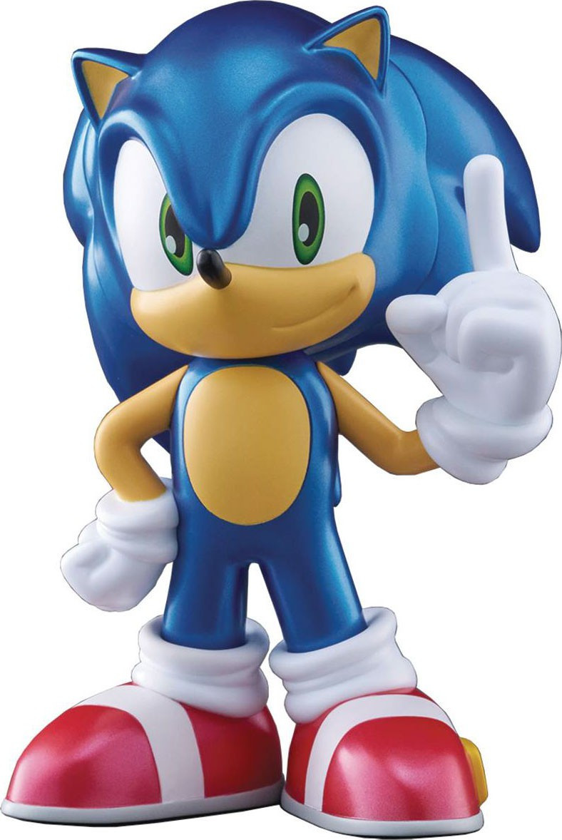 Soft vinyl figure similar to E.○. ソフビ Sonic The Hedgehog SoftB Half Series Sonic the Hedgehog 6