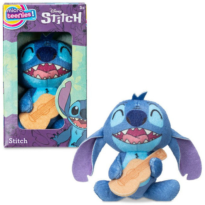 Disney Lilo Stitch Micro Teenies Stitch 3 Micro Plush Ukulele