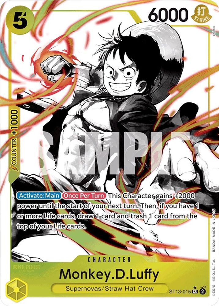 One Piece Trading Card Game Ultra Deck The Three Brothers Single