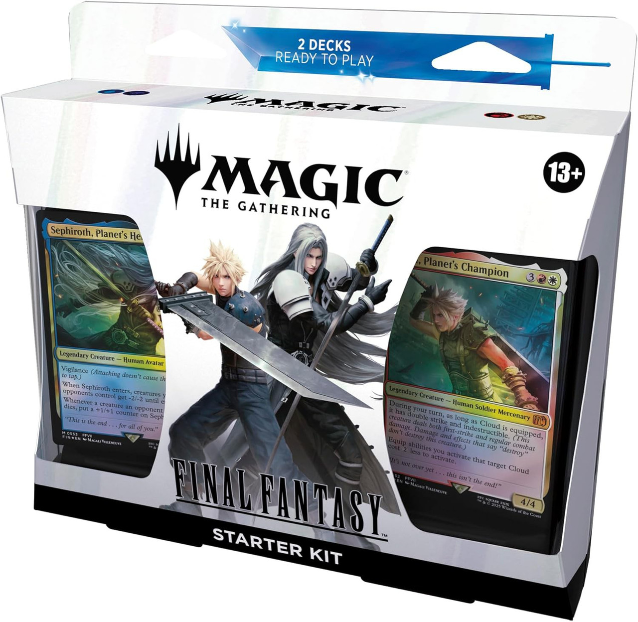 2点セット MAGIC: THE GATHERING FINAL FANTASY Magic The Gathering Final Fantasy Starter Kit Wizards of the Coast