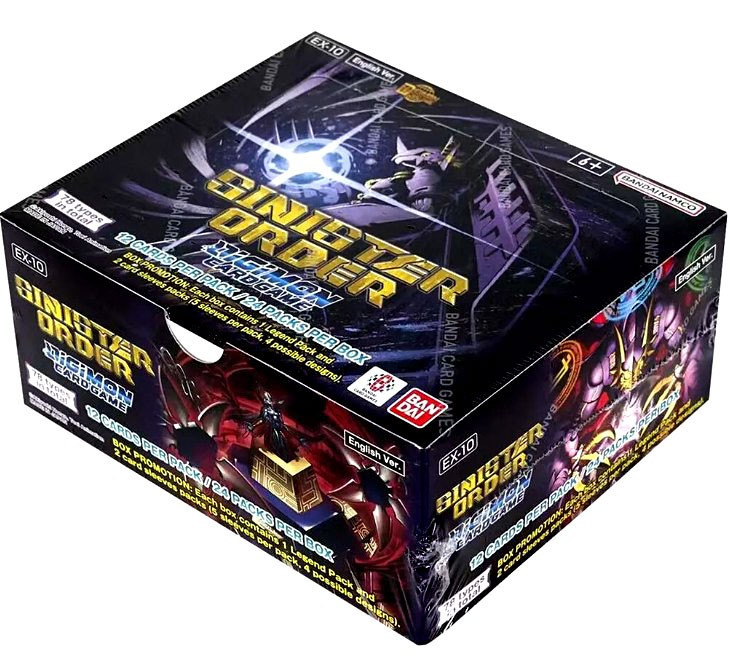 Digimon Card Game Sinister Order Extra Booster Box EX10 ENGLISH
