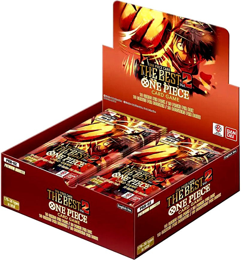 One Piece Trading Card Game The Best Vol. 2 PREMIUM Booster Box