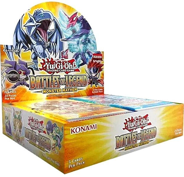 YuGiOh Battles of Legend Monster Mayhem Booster Box 24 Packs