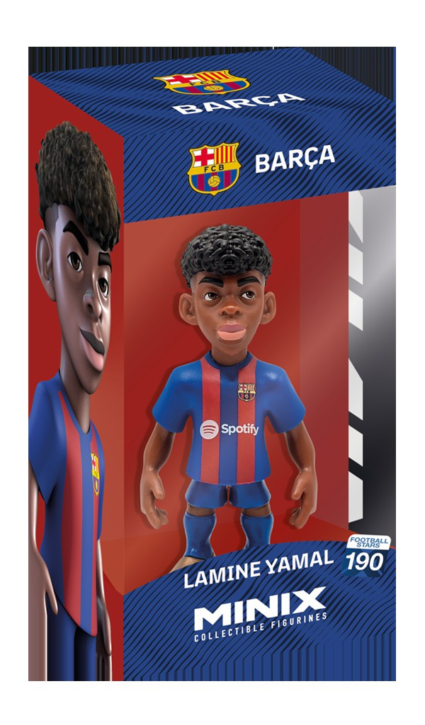Soccer Barcelona Lamine Yamal 4.75 Vinyl Figure 15160 MINIX - ToyWiz