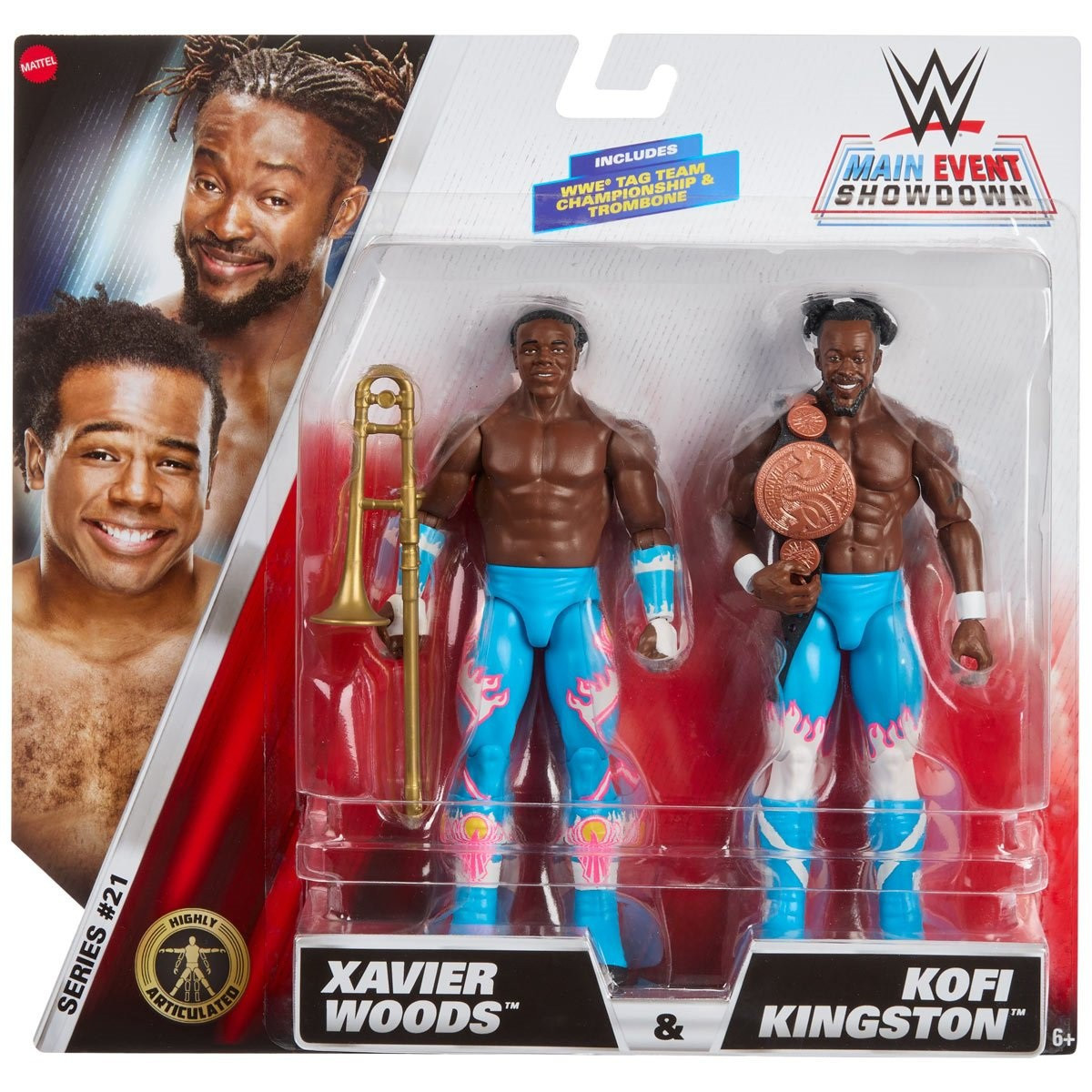 WWE Wrestling Main Event Showdown Series 21 Kofi Kingston Xavier