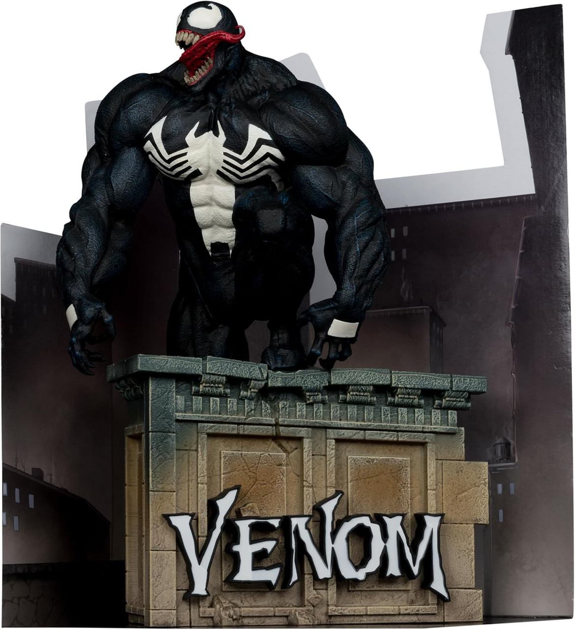 McFarlane Toys Marvel Venom 16 Posed Figure with Scene Venom 5