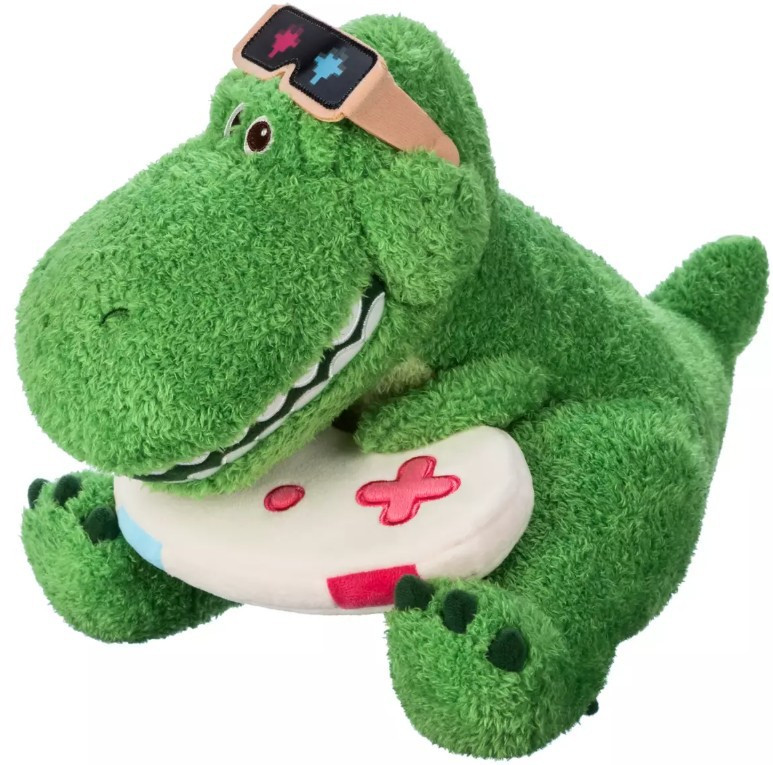 Disney Pixar Toy Story Gamer Rex Exclusive 10 Medium Plush - ToyWiz