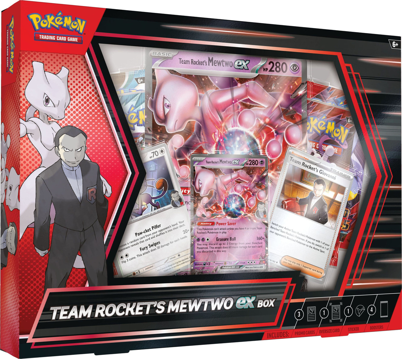 Pokemon Scarlet Violet Destined Rivals Team Rockets Mewtwo ex Box