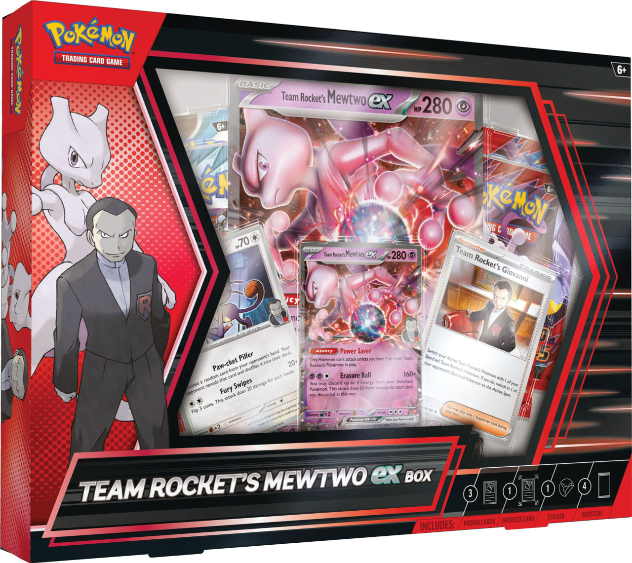 3 team rocket's pokmon with 2 booster packs & coin Rocket Tin (Mewtwo) and it appears here as double rare Pokemon Scarlet Violet Destined Rivals
