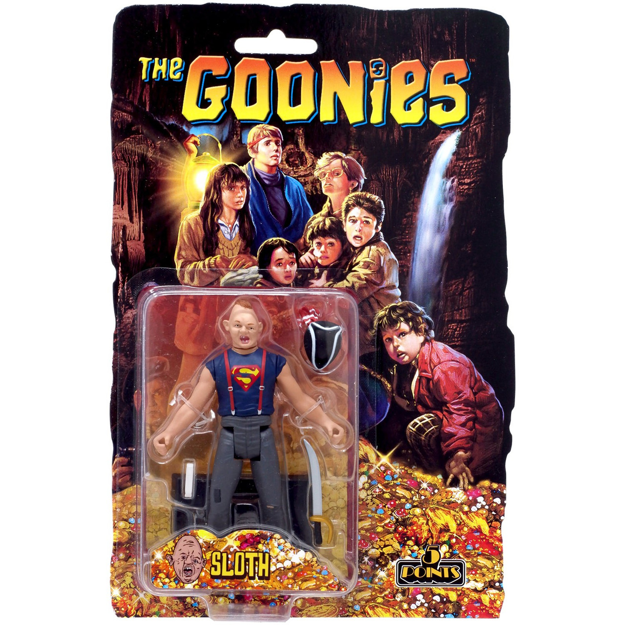 The Goonies 5 Points Sloth Action Figures Mezco Toyz - ToyWiz