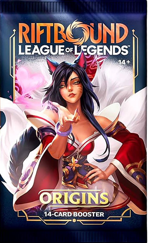 riftbound origins cards 6 Sleeved Booster Pack League of Legends TCG In Hand Champion Your Strategy Build your deck from premium packs filled with 7 Commons CARD CHECKLIST ORIGINS Riftbound League
