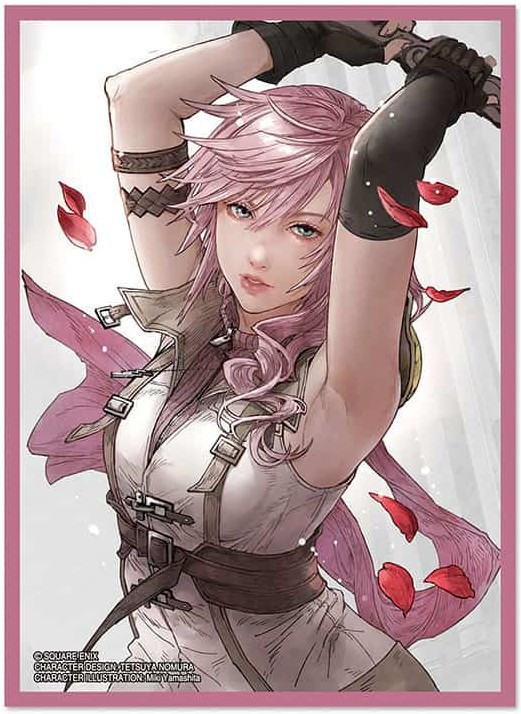 final fantasy lightning card sleeves Sleeve Series The Entrusted Ones FFCSS-23 Sized for standard size trading cards measuring 2.5 in Final Fantasy Card Sleeves 100