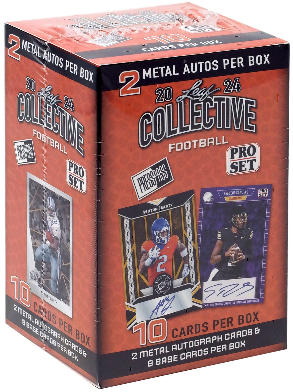 NFL Leaf 2024 Collective Football Trading Card BLASTER Box 10