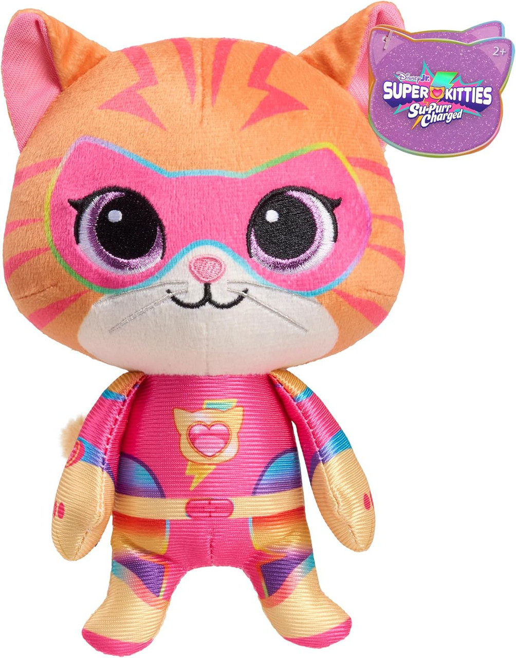 Disney Junior SuperKitties Su-Purr Charged Ginny 6.5 Plush Just
