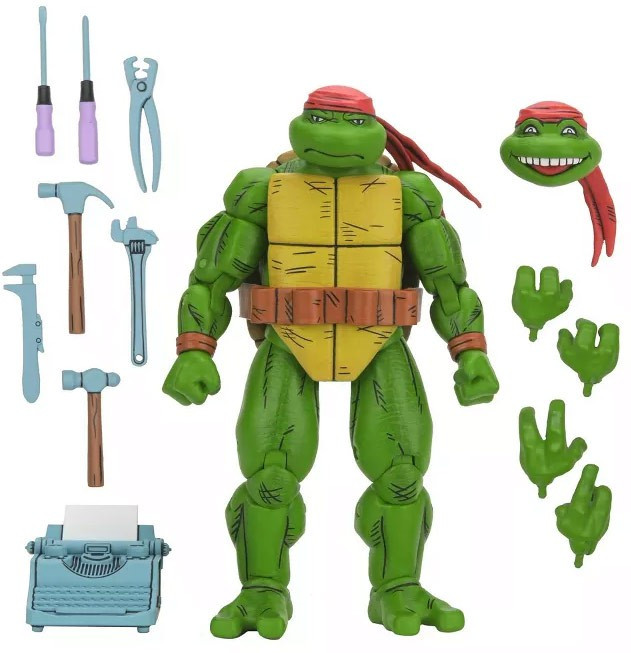 NECA Teenage Mutant Ninja Turtles Mirage Comics Handyman Donatello