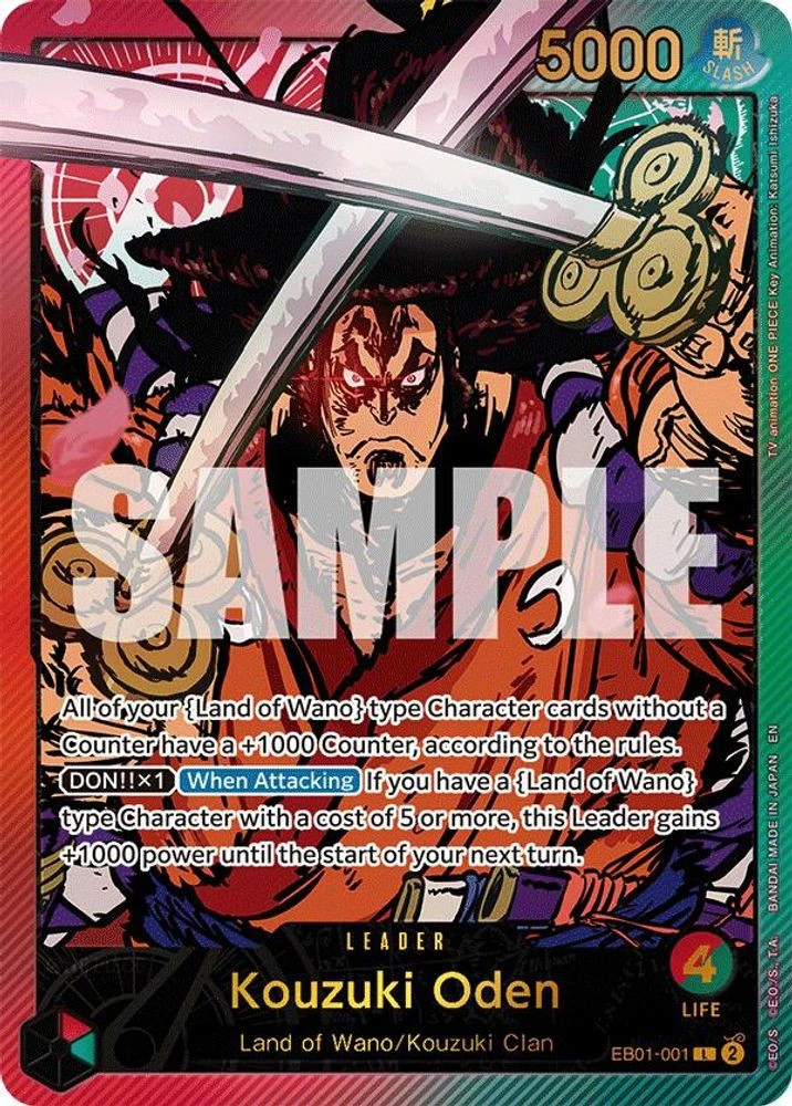 One Piece Trading Card Game Extra Booster Anime 25th Collection