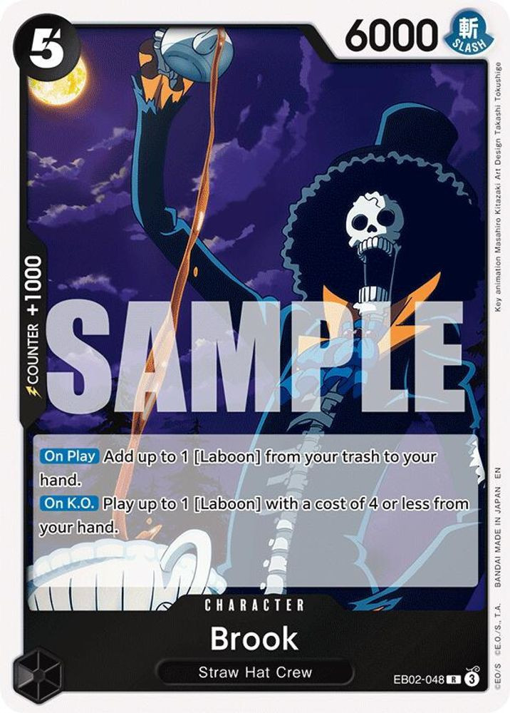 one piece card game brook OP11-056 R 046 Description One Piece Memorial Collection Super