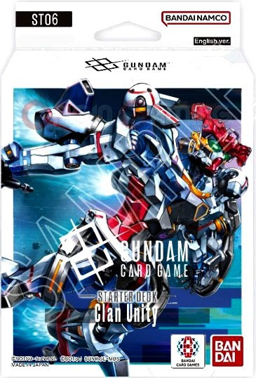 Gundam Trading Card Game Clan Unity Starter Deck ST06 GQuuuuuux