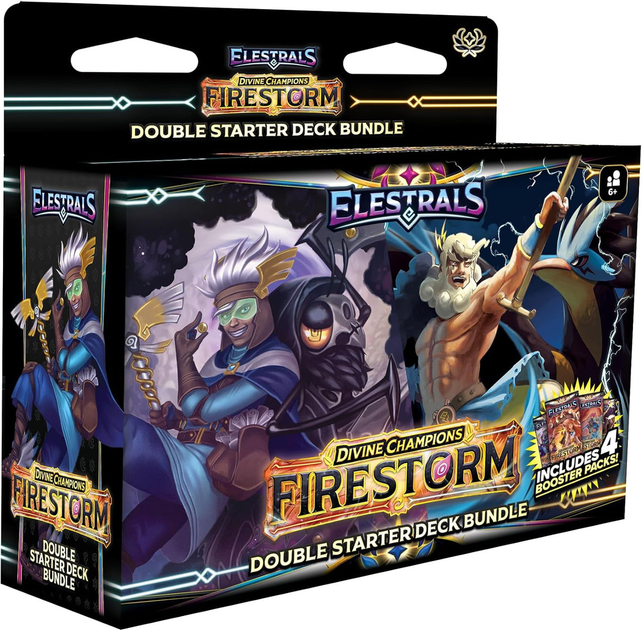 月の女神 エルザェム STARTER BOX ARS10 Elestrals Trading Card Game Firestorm Hermes vs. Zeus Double