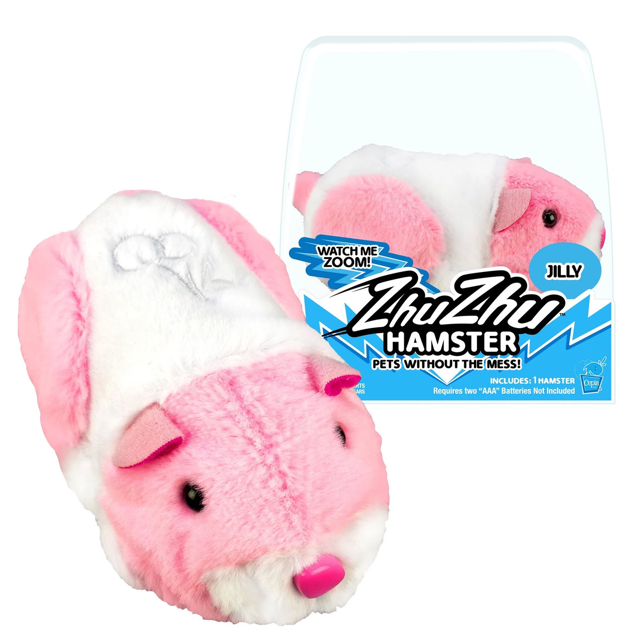 Zhu Zhu Pets Hamster Jilly Interactive Toy 2025 Cepia LLC - ToyWiz