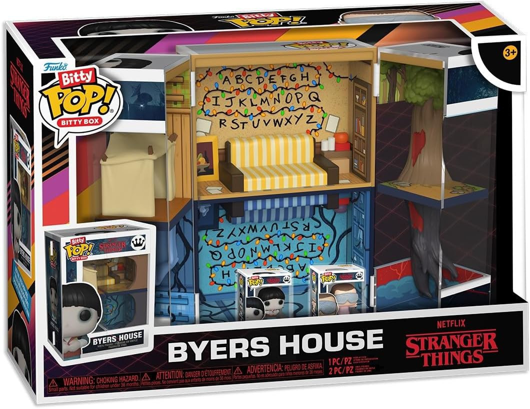 Funko Stranger Things Bitty POP Bitty Box Byers House Viny Mini