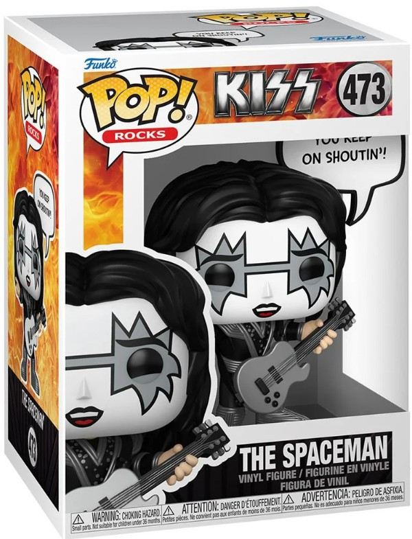 Funko Kiss POP Sayings The Spaceman Vinyl Figure 473 Rock Roll All
