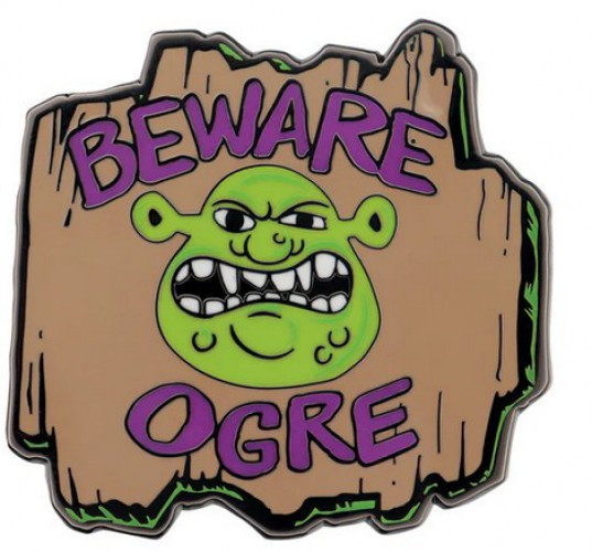 shrek yugioh card Memory Master Game Every card showcases a different moment or character from the beloved film franchise Shrek Beware Ogre Metal Badge