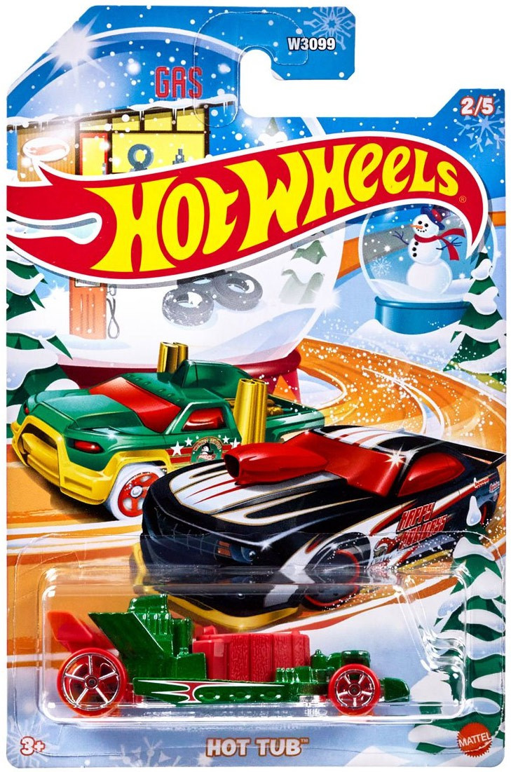 Hot Wheels 2024 Holiday Hot Rods Hot Tub 164 Diecast Car Mattel