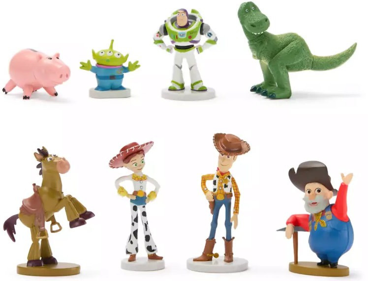 Disney Pixar Toy Story Toy Story 8-Piece PVC Figure Play Set - ToyWiz