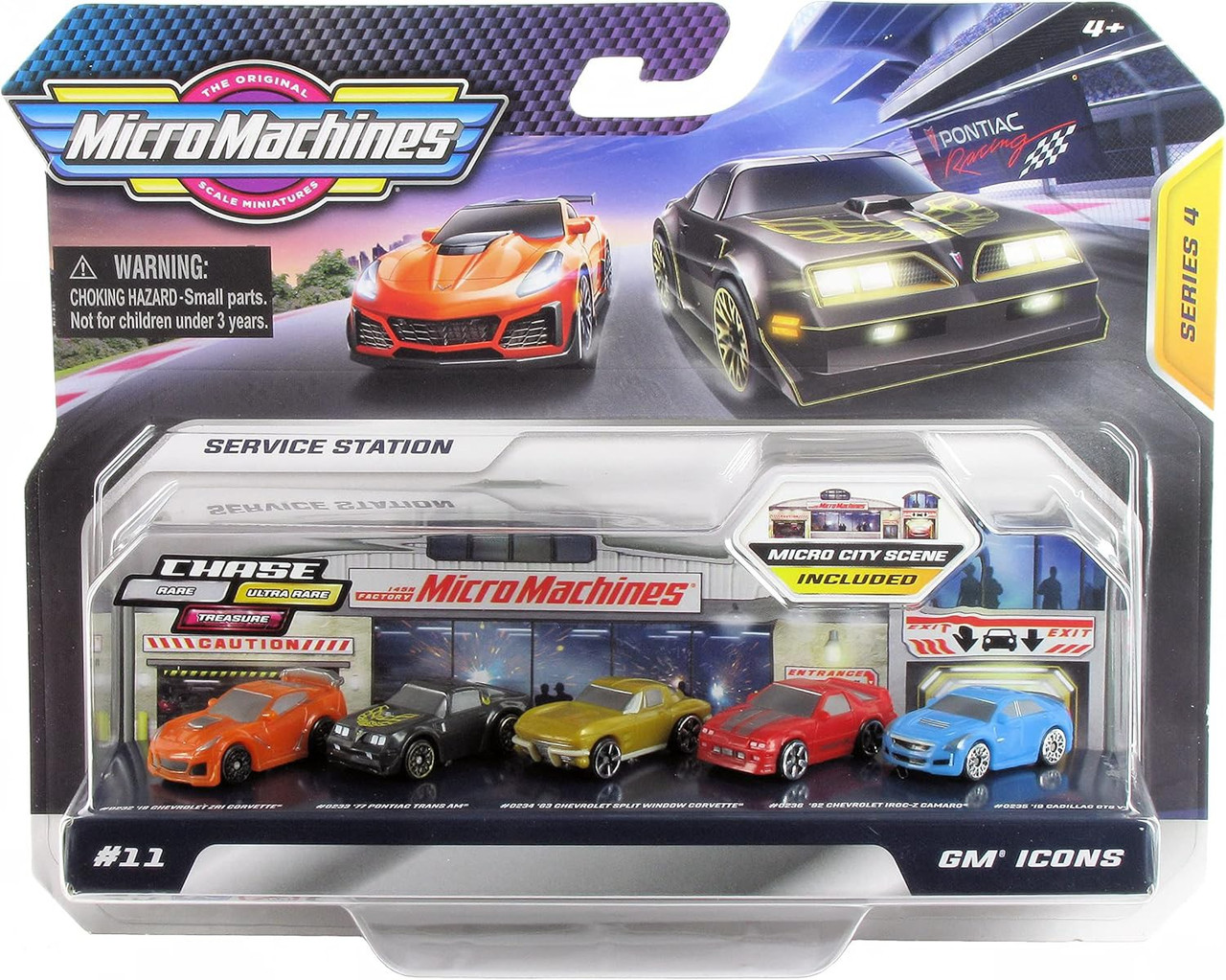 Micro Machines Series 4 GM Icons Vehicle 5-Pack Jazwares - ToyWiz