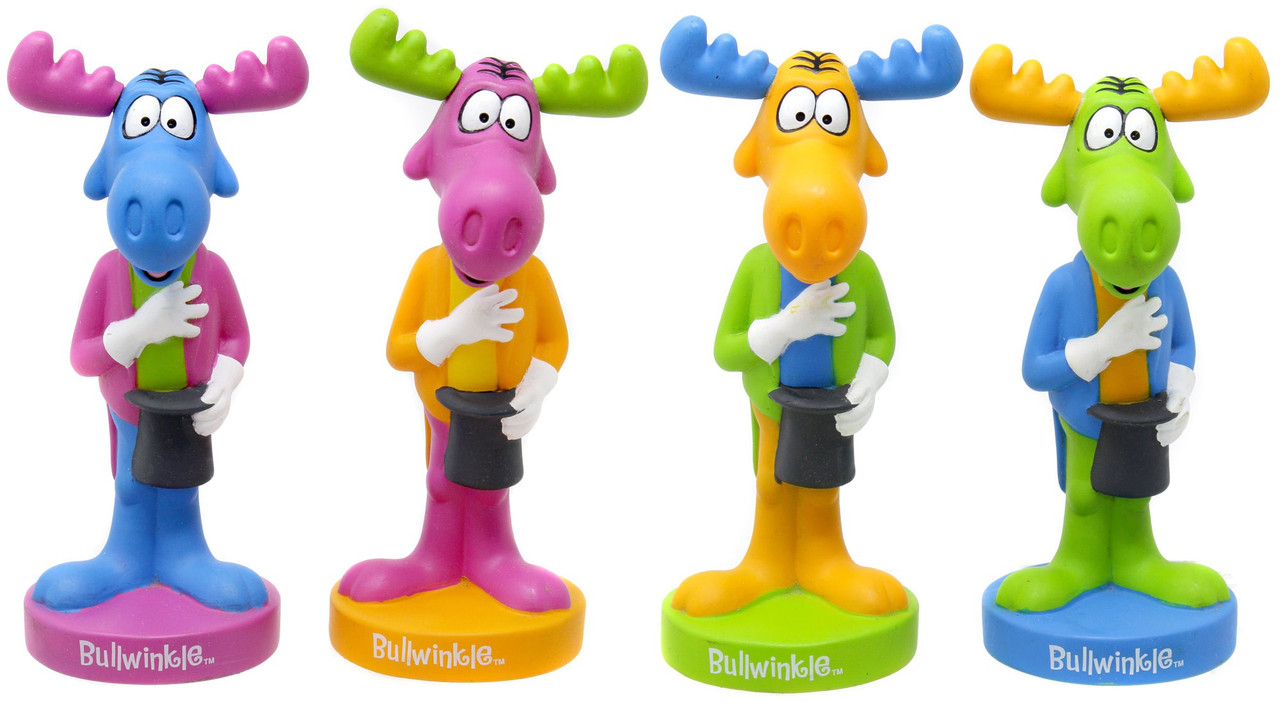 Funko Rocky Bullwinkle Wacky Wobbler POP Art Series Bullwinkle