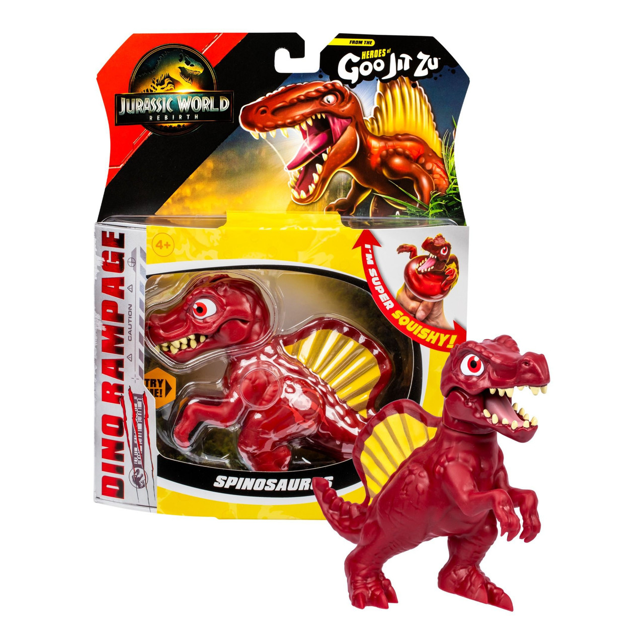 Heroes of Goo Jit Zu Jurassic World Rebirth Spinosaurus Action