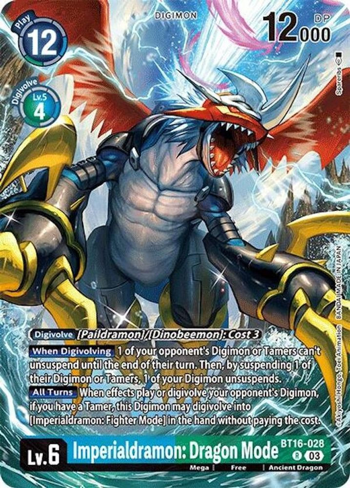 imperialdramon digimon card battle Fighter Mode [BT8-032] (April Ultimate Cup 2022) [New A Card TypeDigimon FormMega ColorRed Card Reveals] Hello Digimon Tamers!