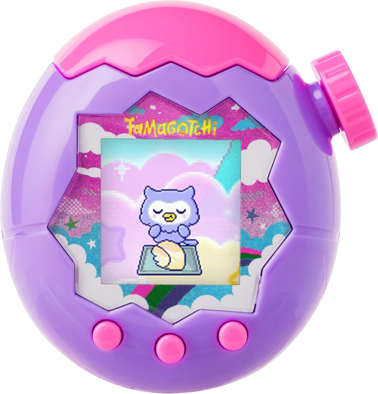 Tamagotchi Paradise Purple Sky Virtual Pet Toy Bandai America - ToyWiz