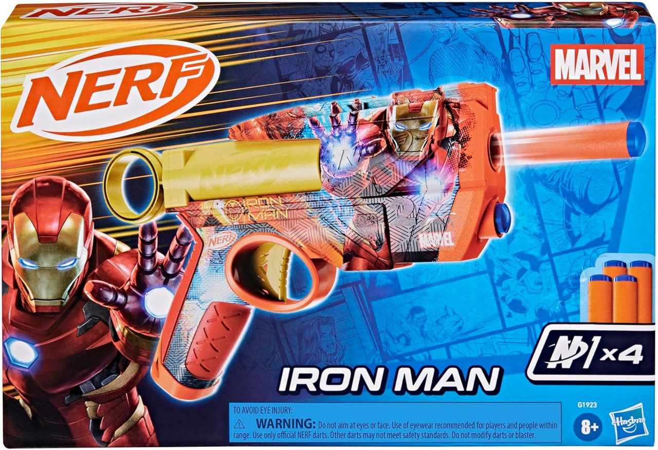 Marvel Avengers Nerf Iron Man Blaster Hasbro - ToyWiz