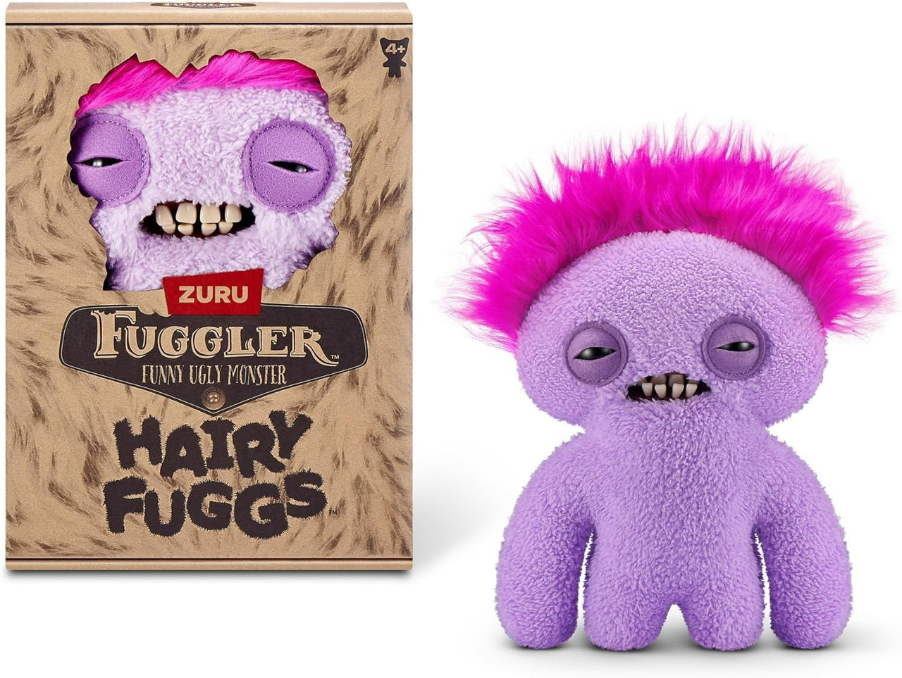 Fuggler Hairy Fuggs Squidge 9 Plush Figure Zuru Toys - ToyWiz