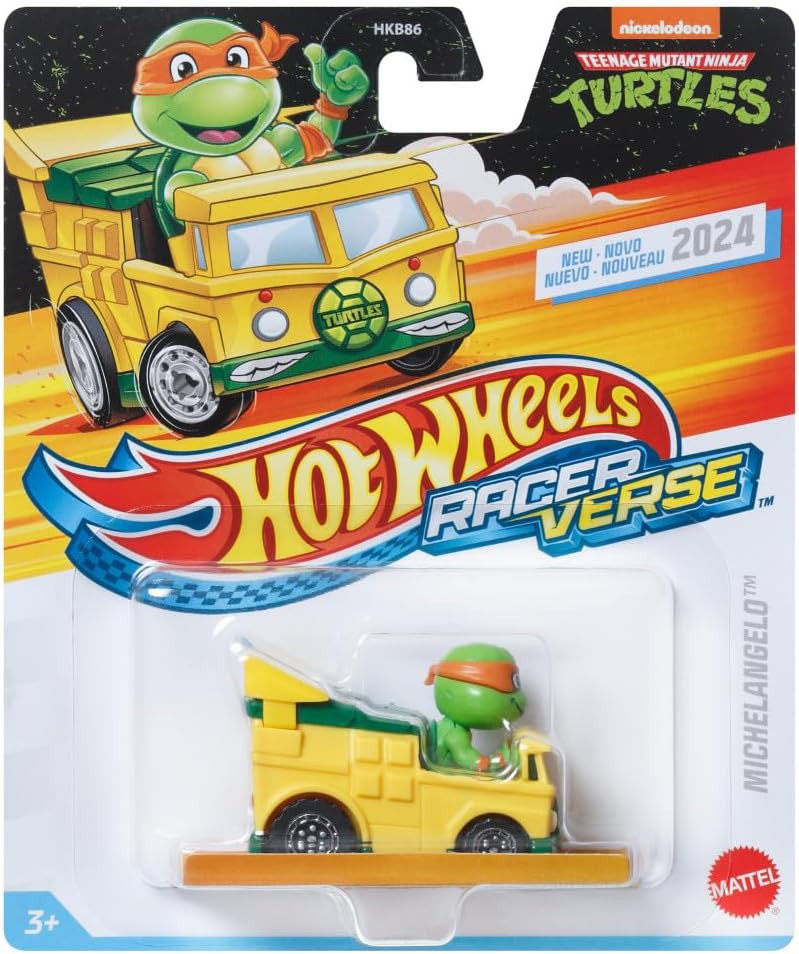 Hot Wheels RacerVerse Teenage Mutant Ninja Turtles Michelangelo