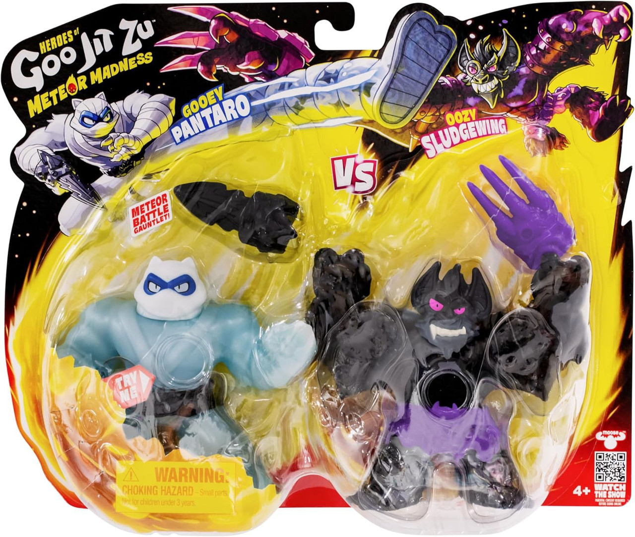 Heroes of Goo Jit Zu Meteor Madness Gooey Pantaro vs Oozy