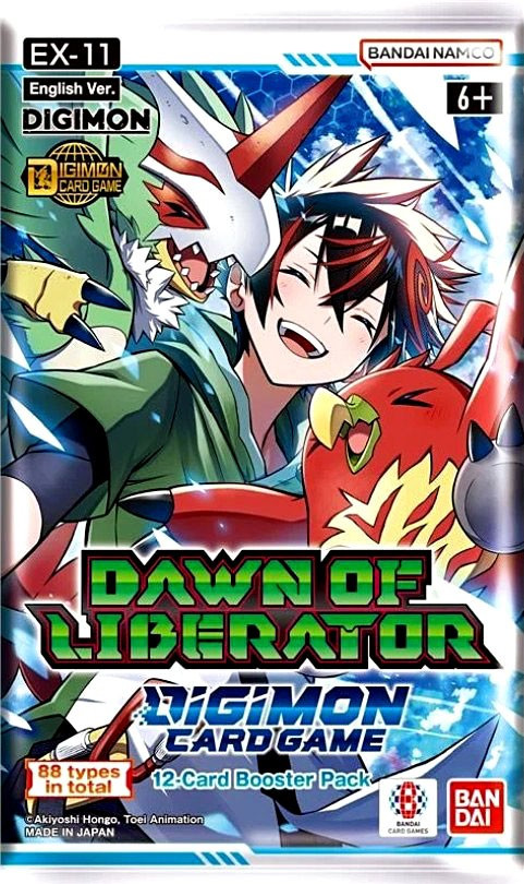 Digimon Card Game Dawn of Liberator Extra Booster Pack EX11