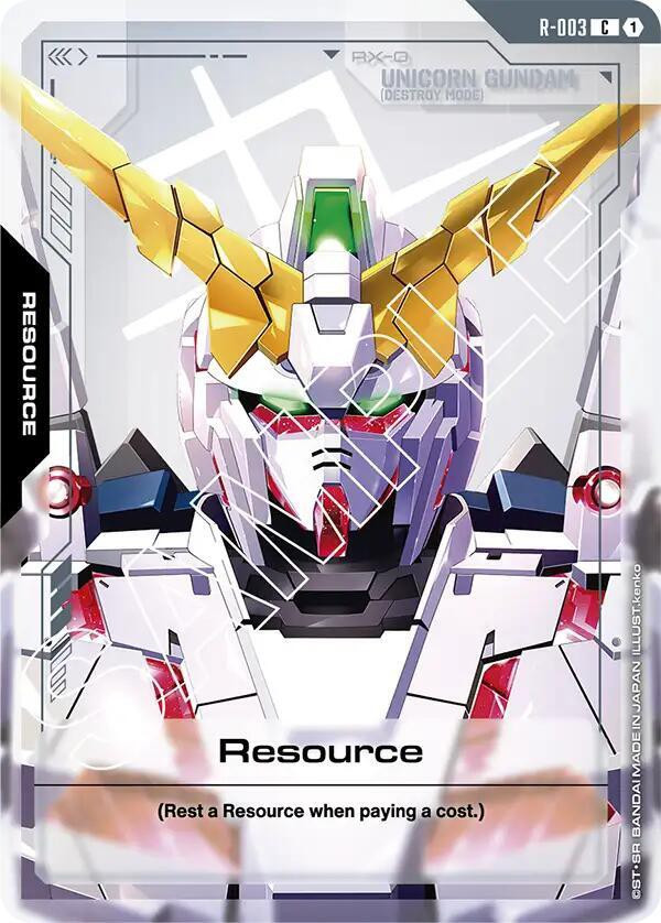 Gundam Trading Card Game Newtype Rising Single Card Common