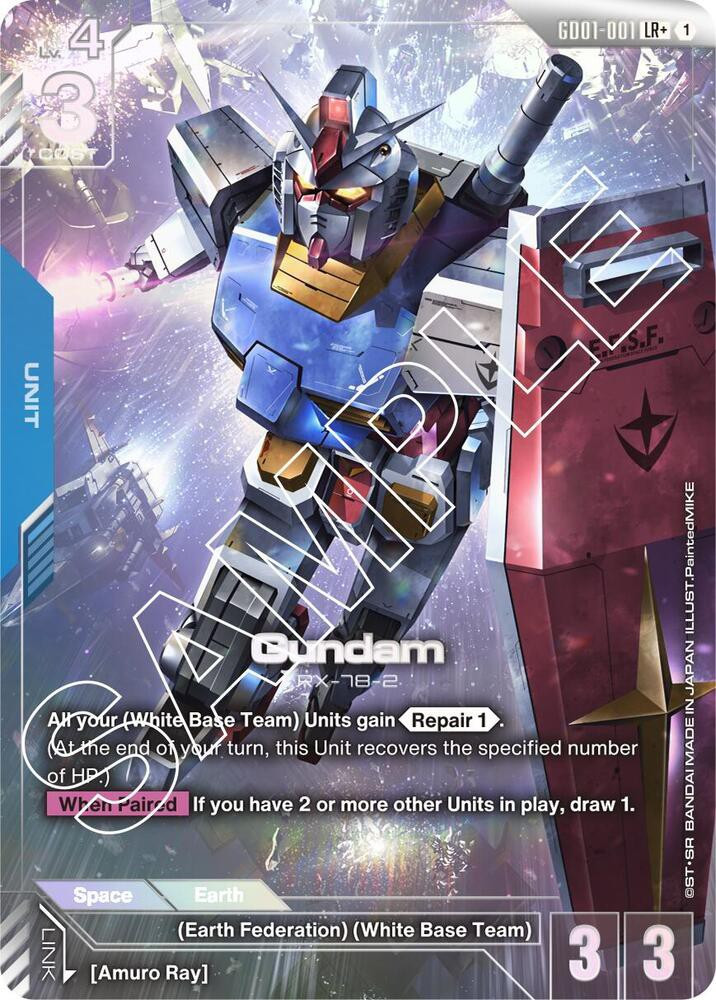 Gundam Trading Card Game Newtype Rising Single Card Legend Rare