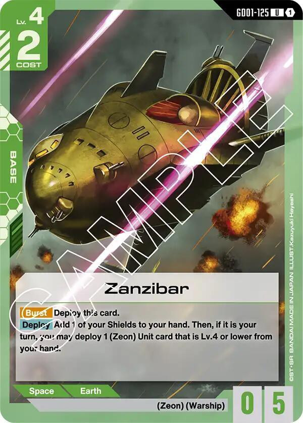 Gundam Trading Card Game Newtype Rising Single Card Uncommon