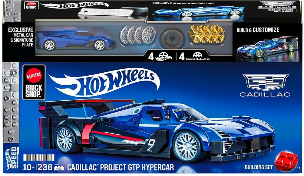 Hot Wheels Brick Shop Speed Series Cadillac Project GTP Hypercar