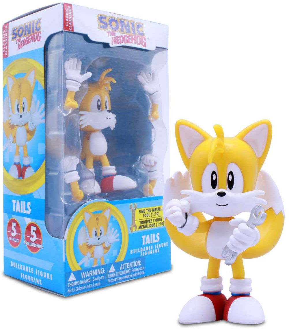 Sonic The Hedgehog Series 2 Tails Buildable Figure Classic Just