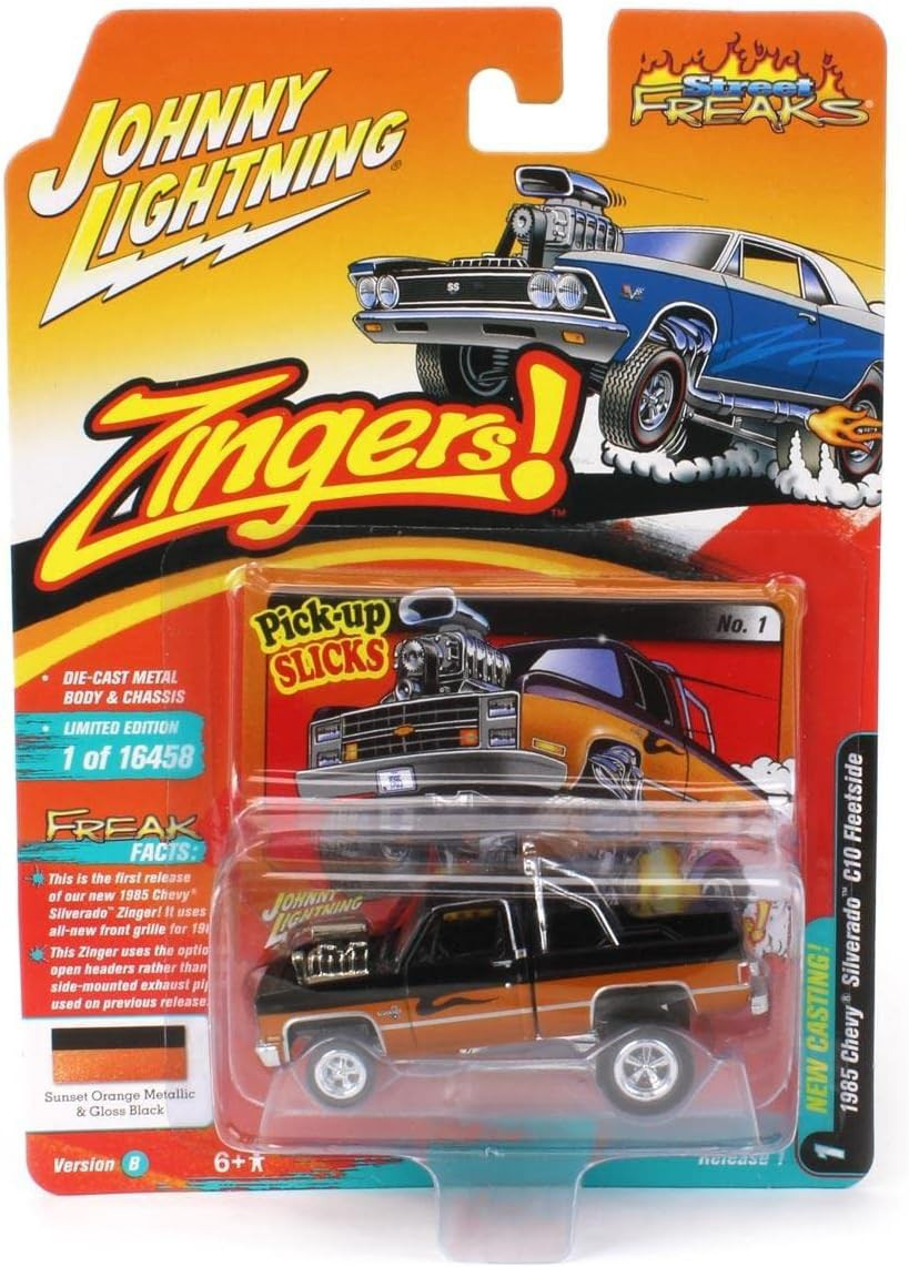 Johnny Lightning Zingers Street Freaks 1985 Chevy Silverado C10